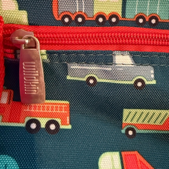 Kids' Vehicle Print Bag with Red Straps GUC - Picture 6 of 6